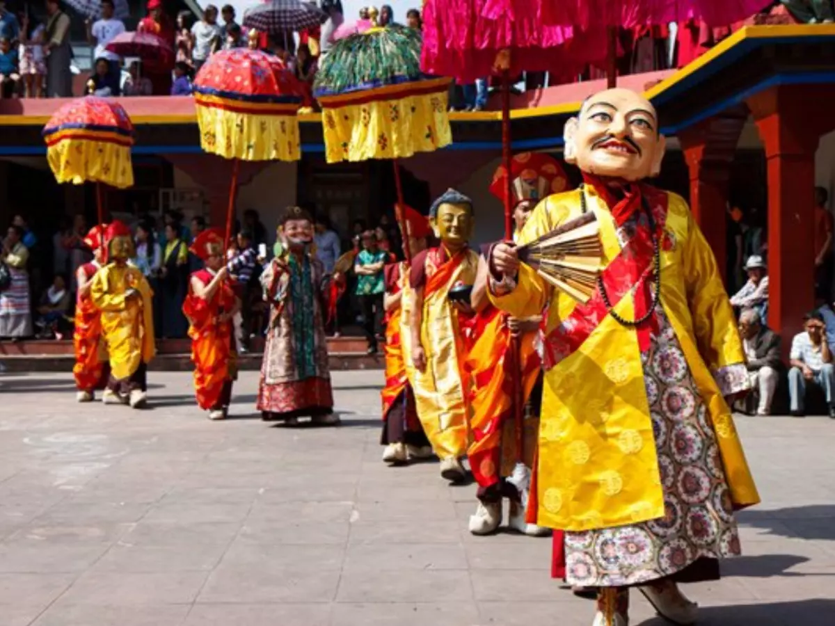 Saga Dawa in Sikkim